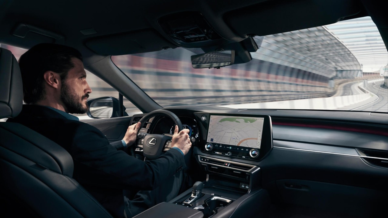 Lexus RX drivers cockpit